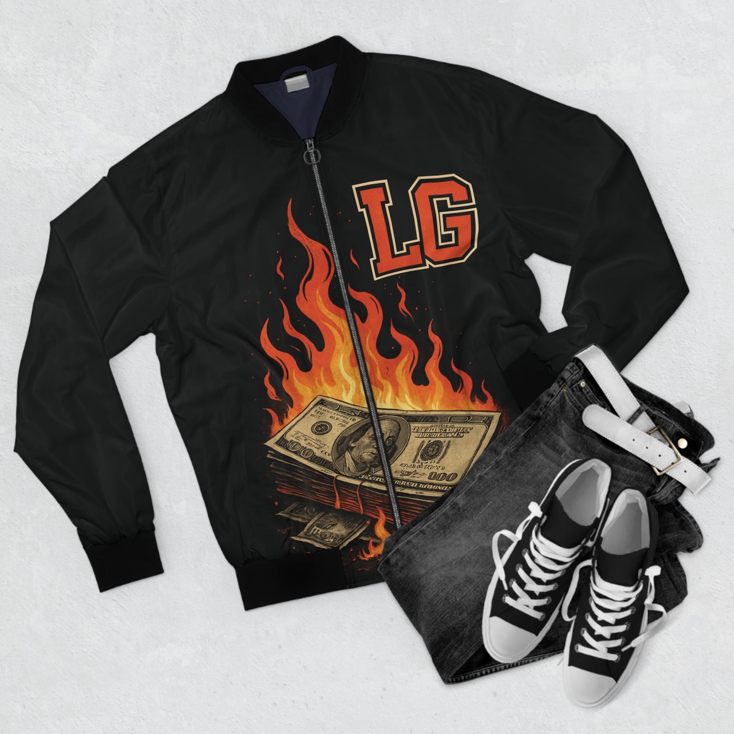 Luxy Gang Paterson Men's Bomber Jacket (AOP)