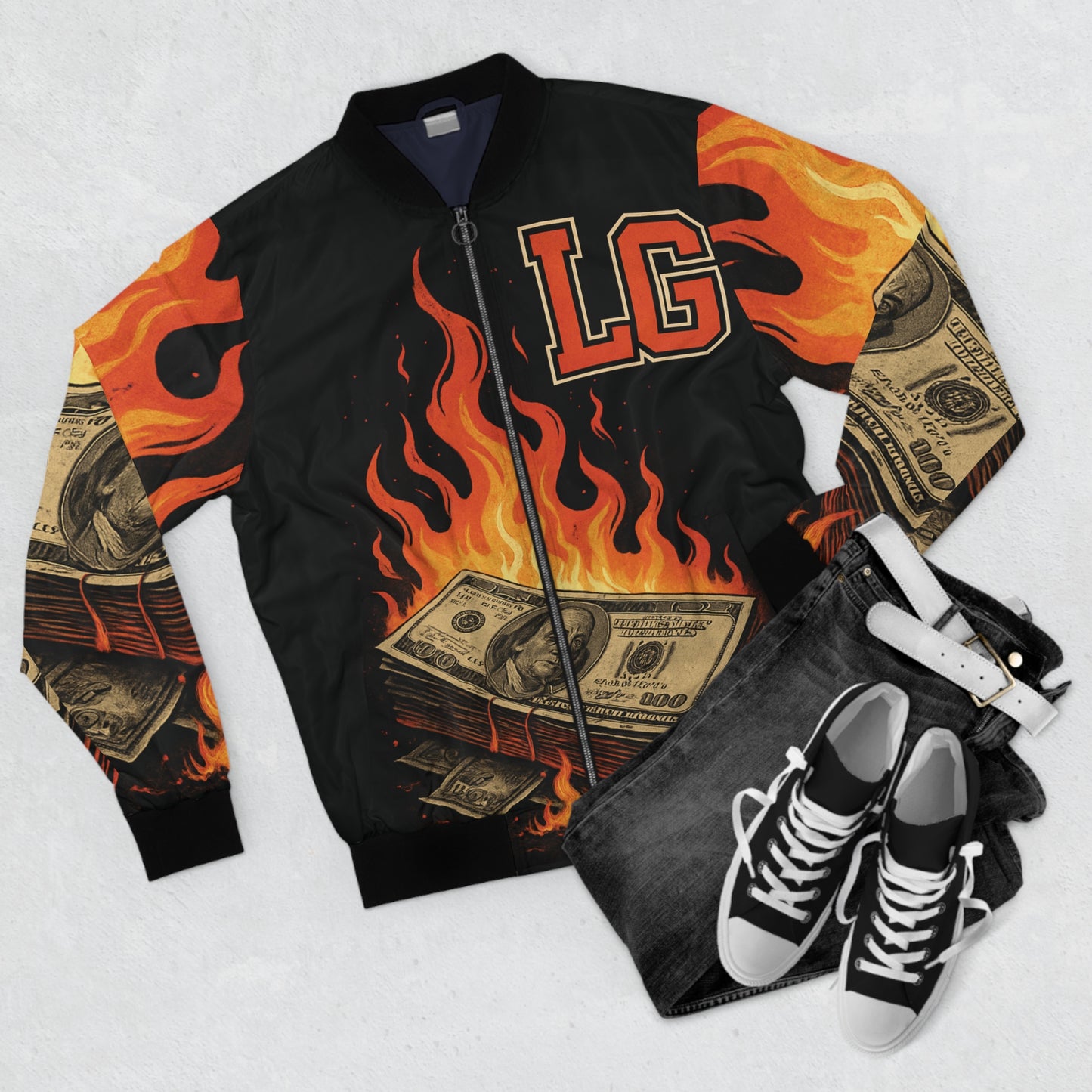 Luxy Gang Trenton Men's Bomber Jacket (AOP)