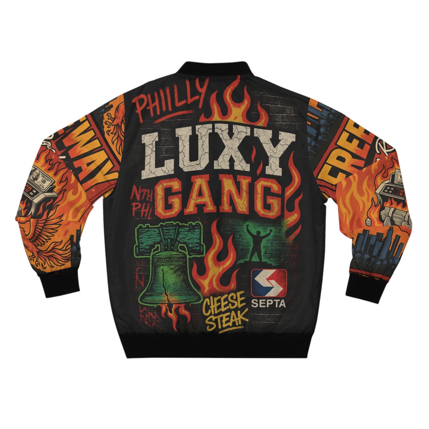 Luxy Gang Philly Men's Bomber Jacket (AOP)
