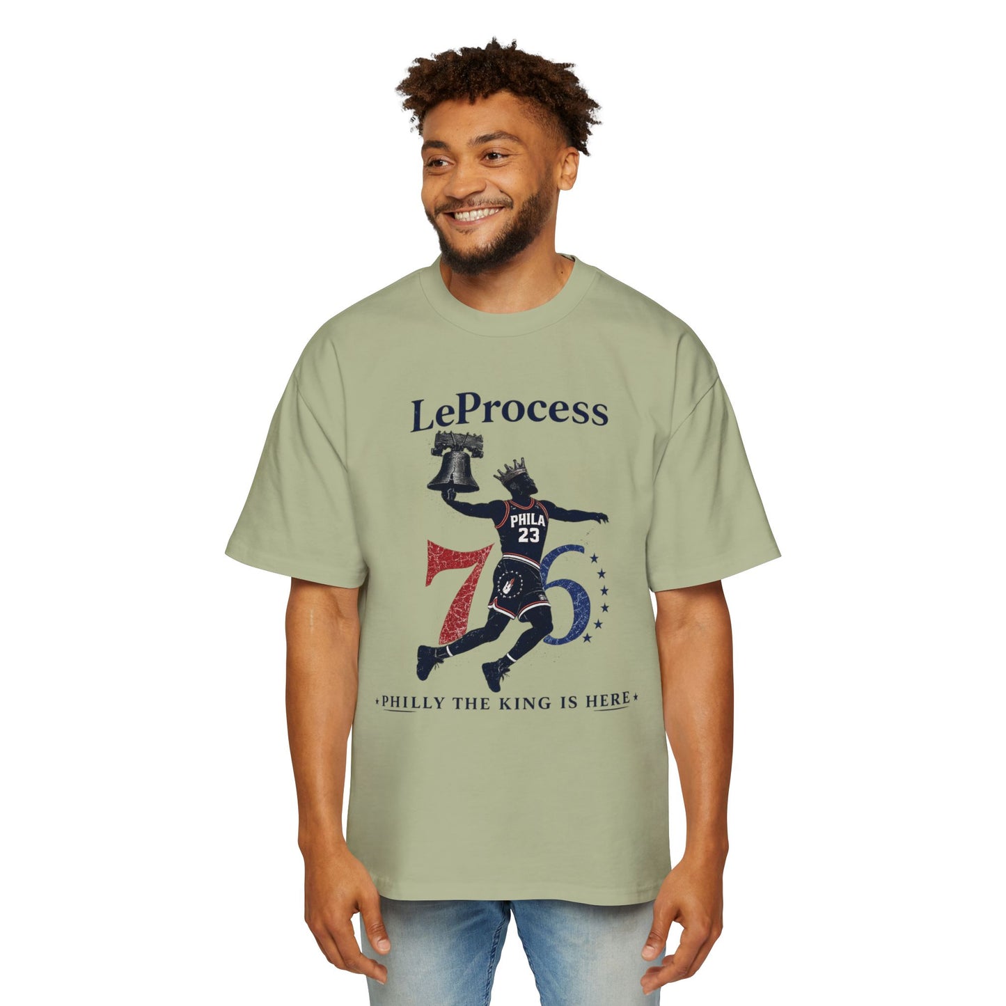 LeProcess™ – Philly The King Is Here | Premium Graphic Tee | Limited Edition Streetwear
