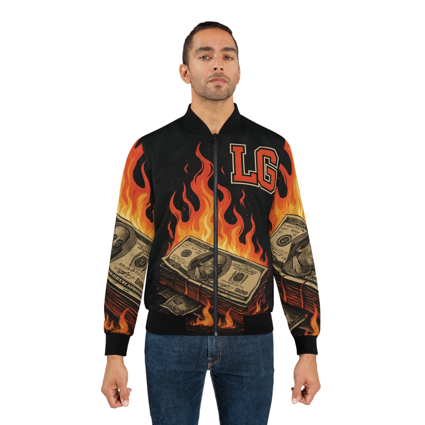 Luxy Gang Trenton Men's Bomber Jacket (AOP)