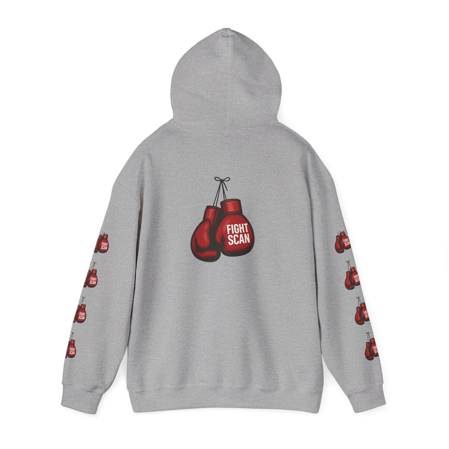 Fight Scan Ai Heavy Hoodie Designed by Smiley Jonez for Freeway Ricky Ross and Damom YLF