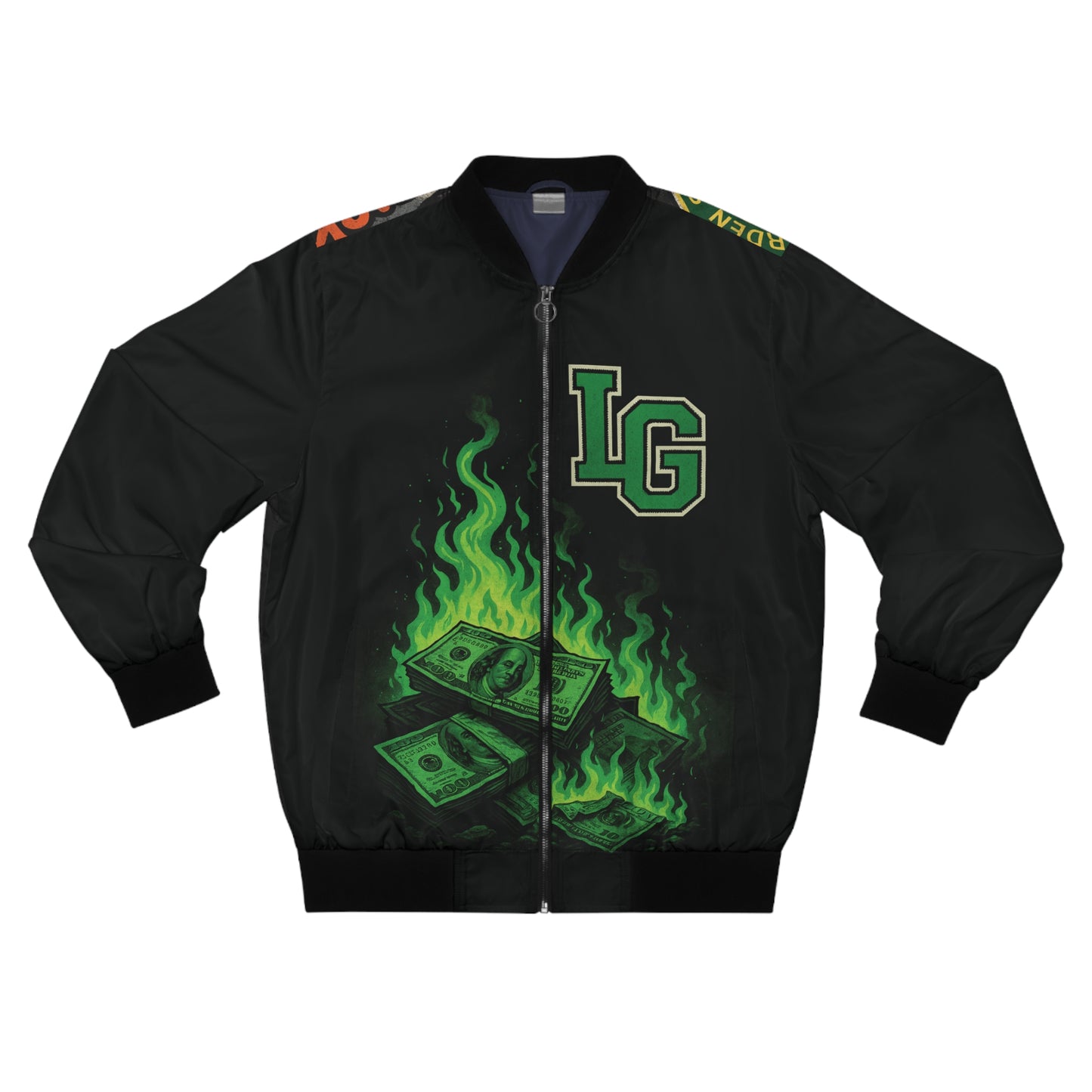 Luxy Gang Brick City Men's Bomber Jacket (AOP)