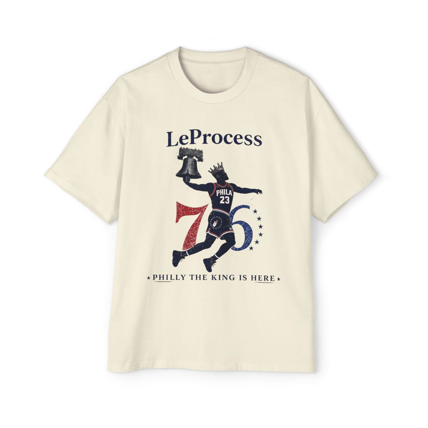 LeProcess™ – Philly The King Is Here | Premium Graphic Tee | Limited Edition Streetwear