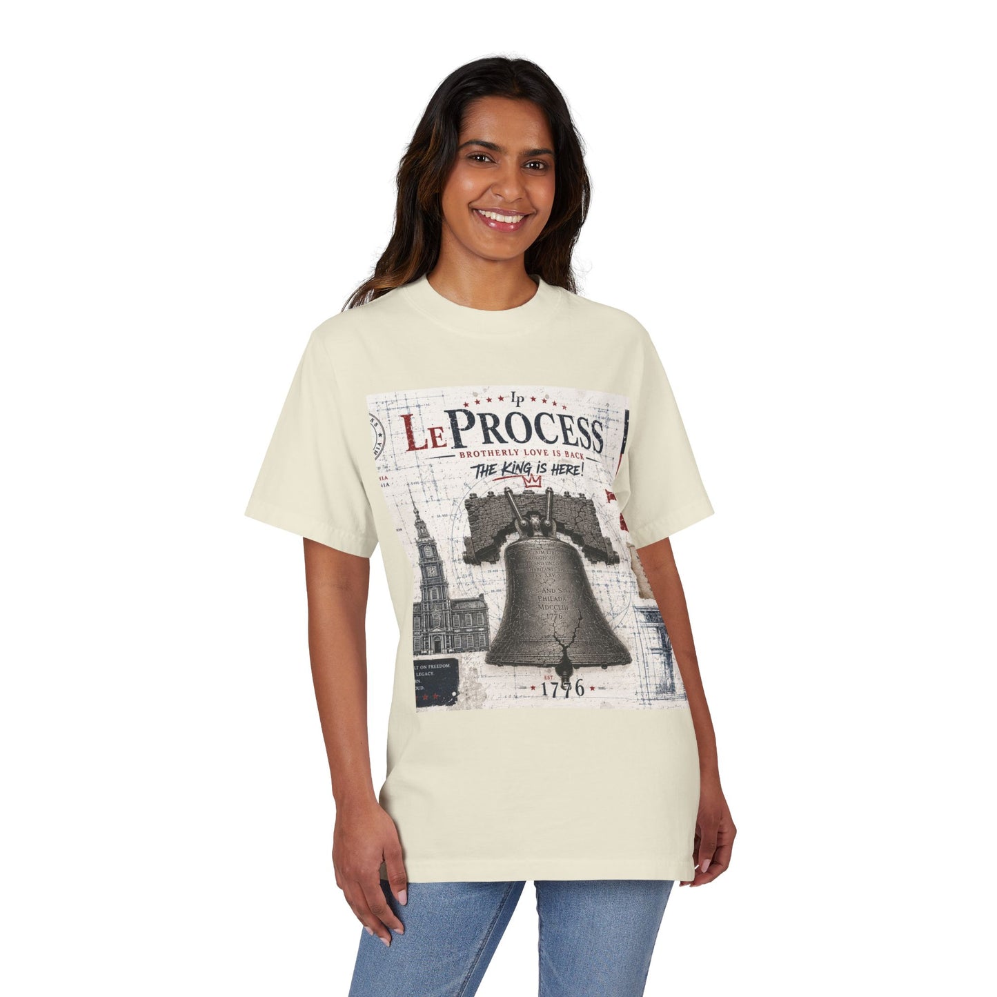 LeProcess™ City of Champions Tee | Luxury Philadelphia Streetwear | Heavyweight Oversized Graphic T-Shirt