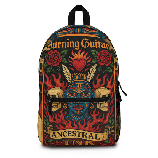 Burning Guitars "Ancestral Ink" Backpack