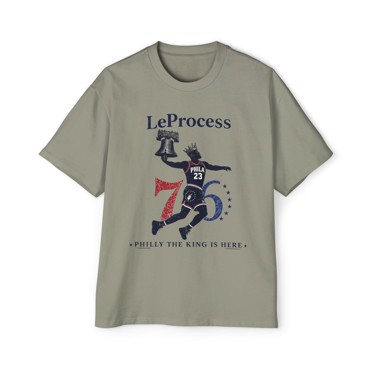 LeProcess™ – Philly The King Is Here | Premium Graphic Tee | Limited Edition Streetwear