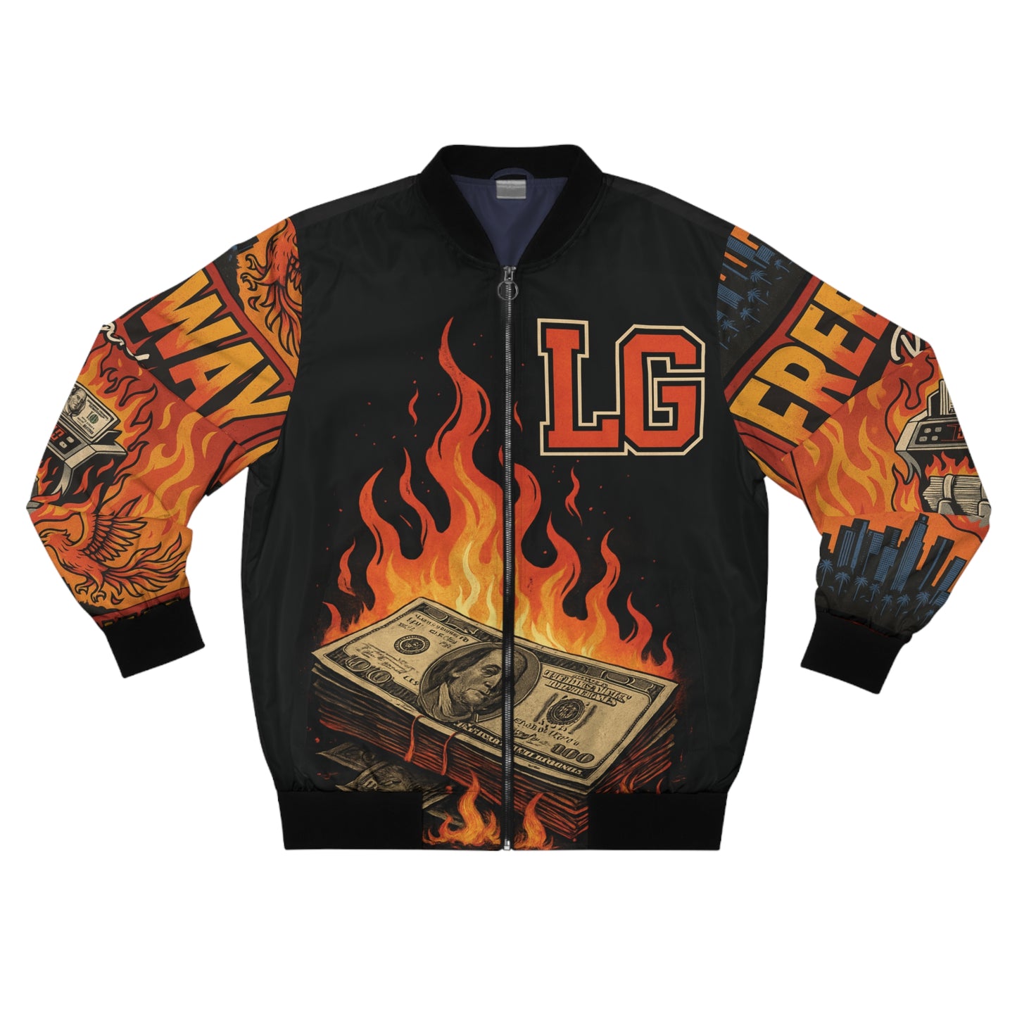 Luxy Gang Philly Men's Bomber Jacket (AOP)