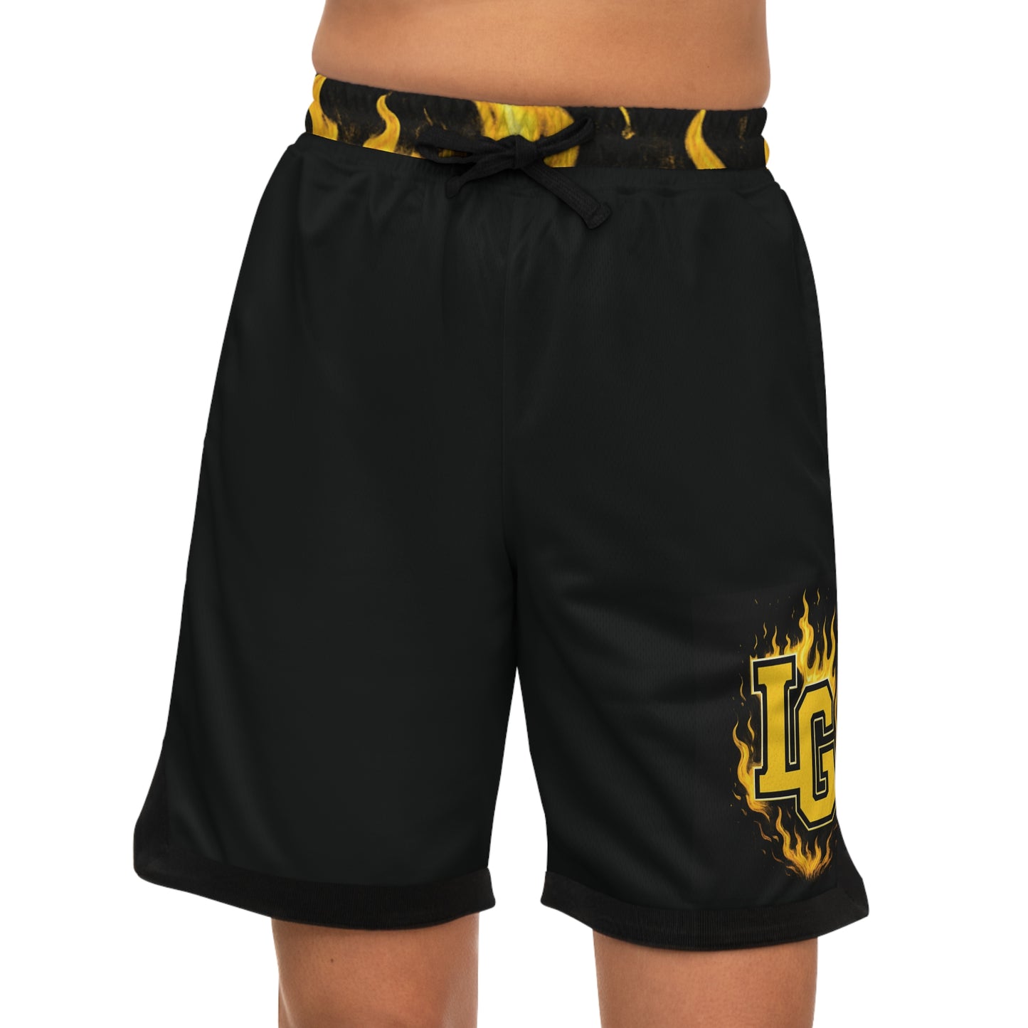 Luxy Gang Basketball Rib Shorts (AOP)
