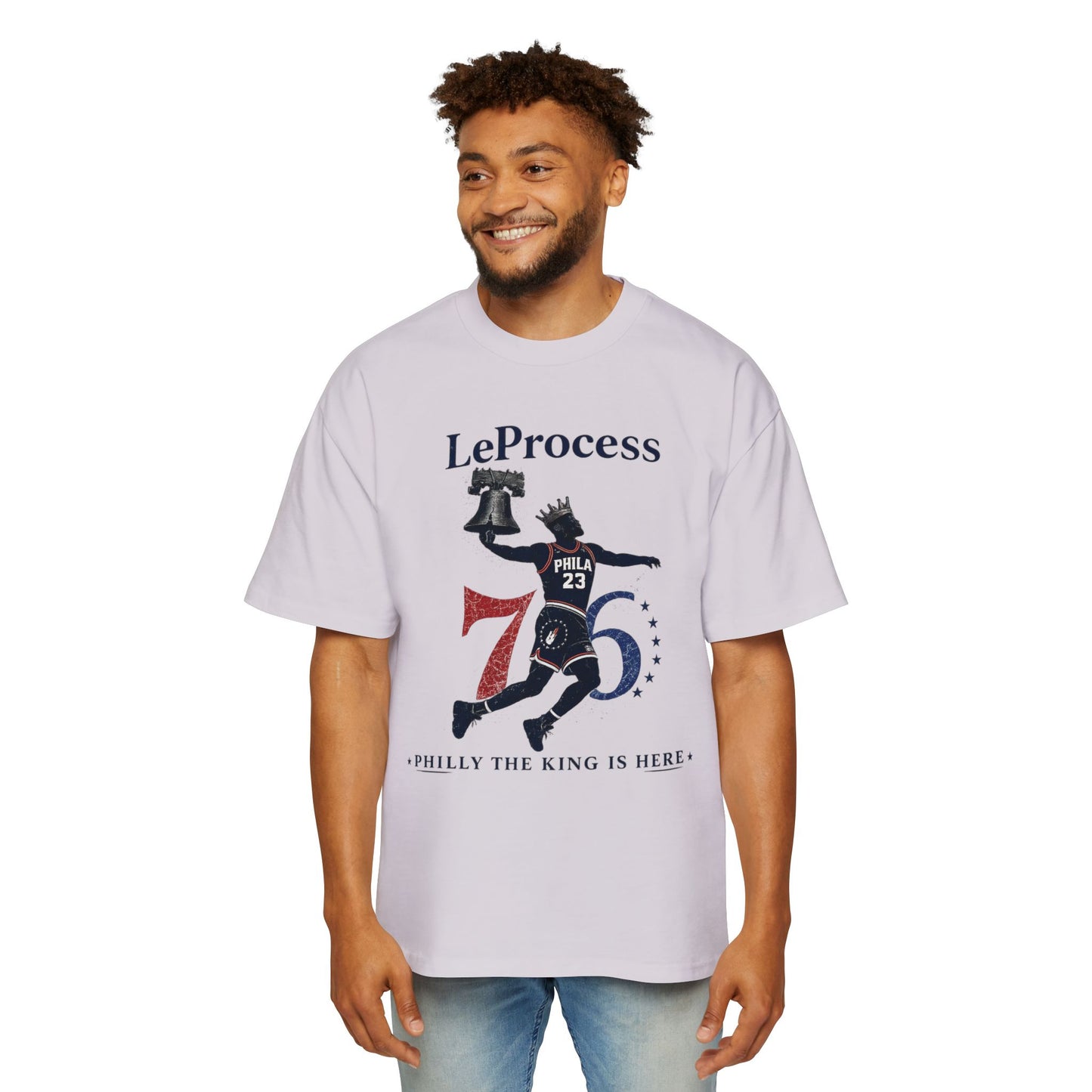 LeProcess™ – Philly The King Is Here | Premium Graphic Tee | Limited Edition Streetwear