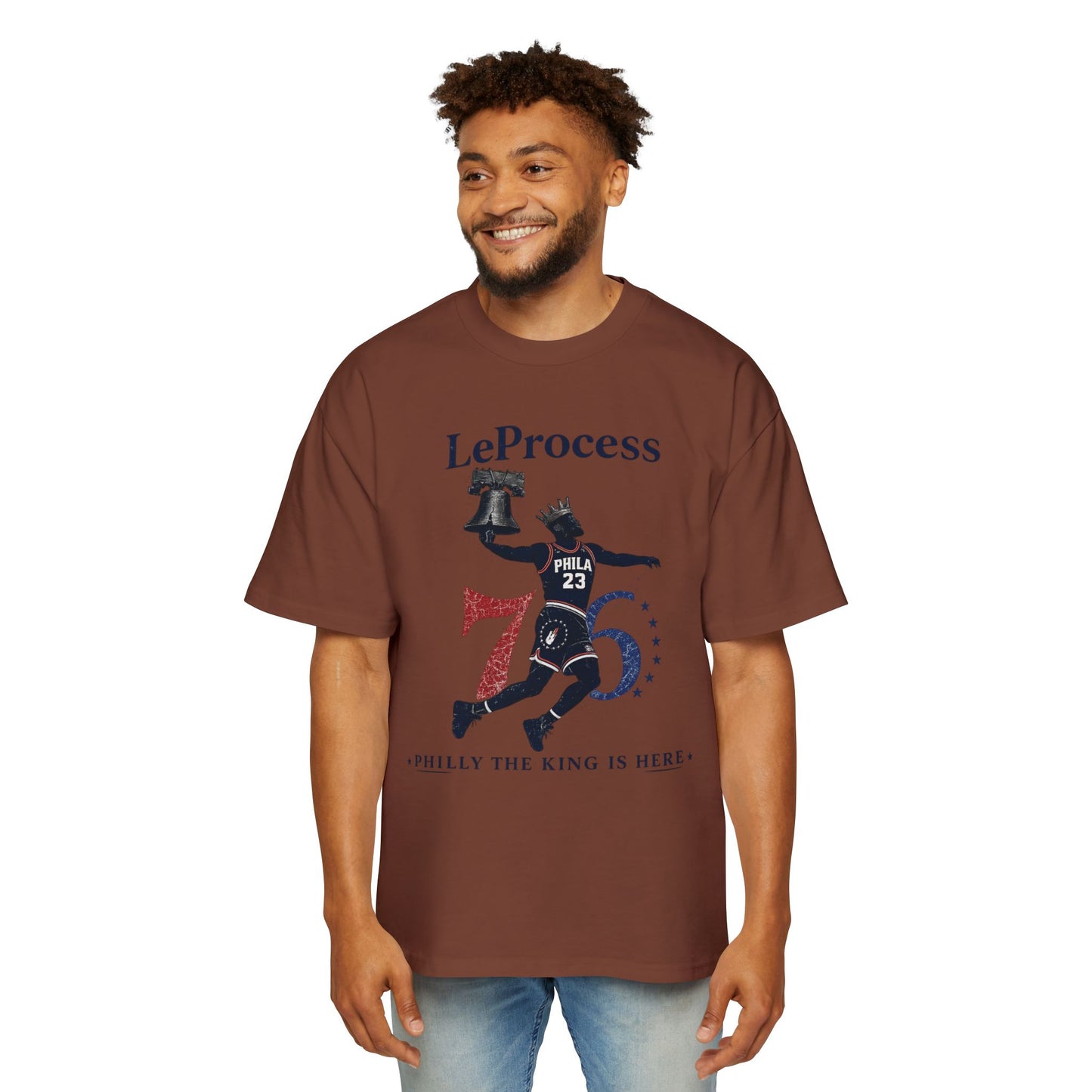 LeProcess™ – Philly The King Is Here | Premium Graphic Tee | Limited Edition Streetwear