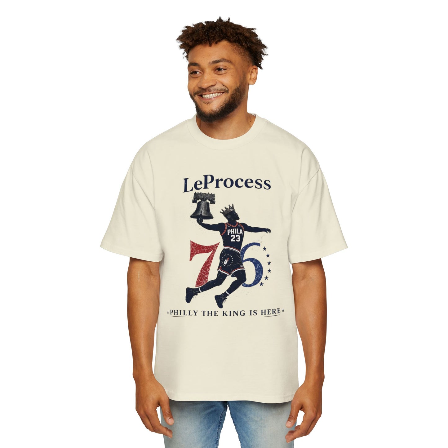 LeProcess™ – Philly The King Is Here | Premium Graphic Tee | Limited Edition Streetwear