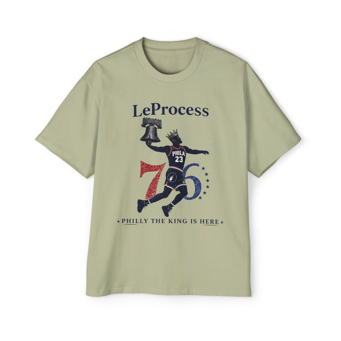 LeProcess™ – Philly The King Is Here | Premium Graphic Tee | Limited Edition Streetwear