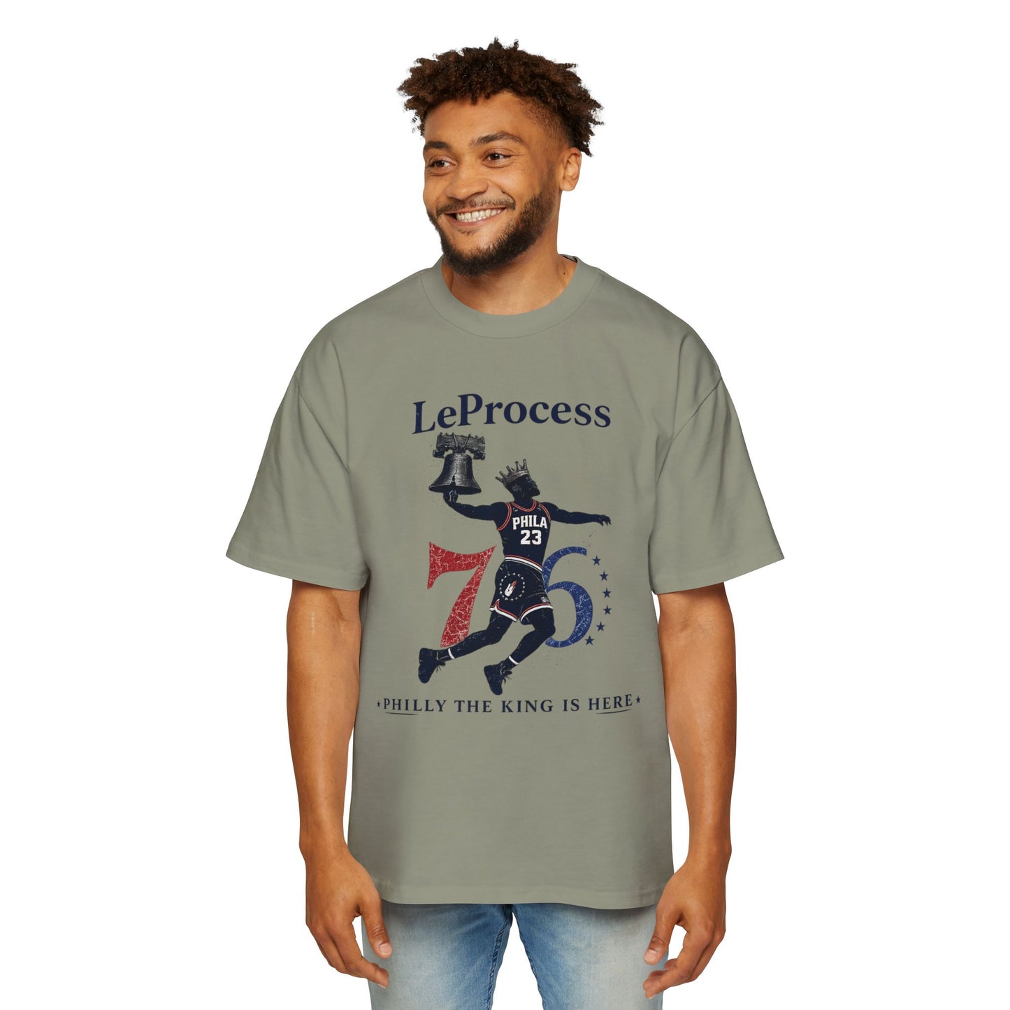 LeProcess™ – Philly The King Is Here | Premium Graphic Tee | Limited Edition Streetwear