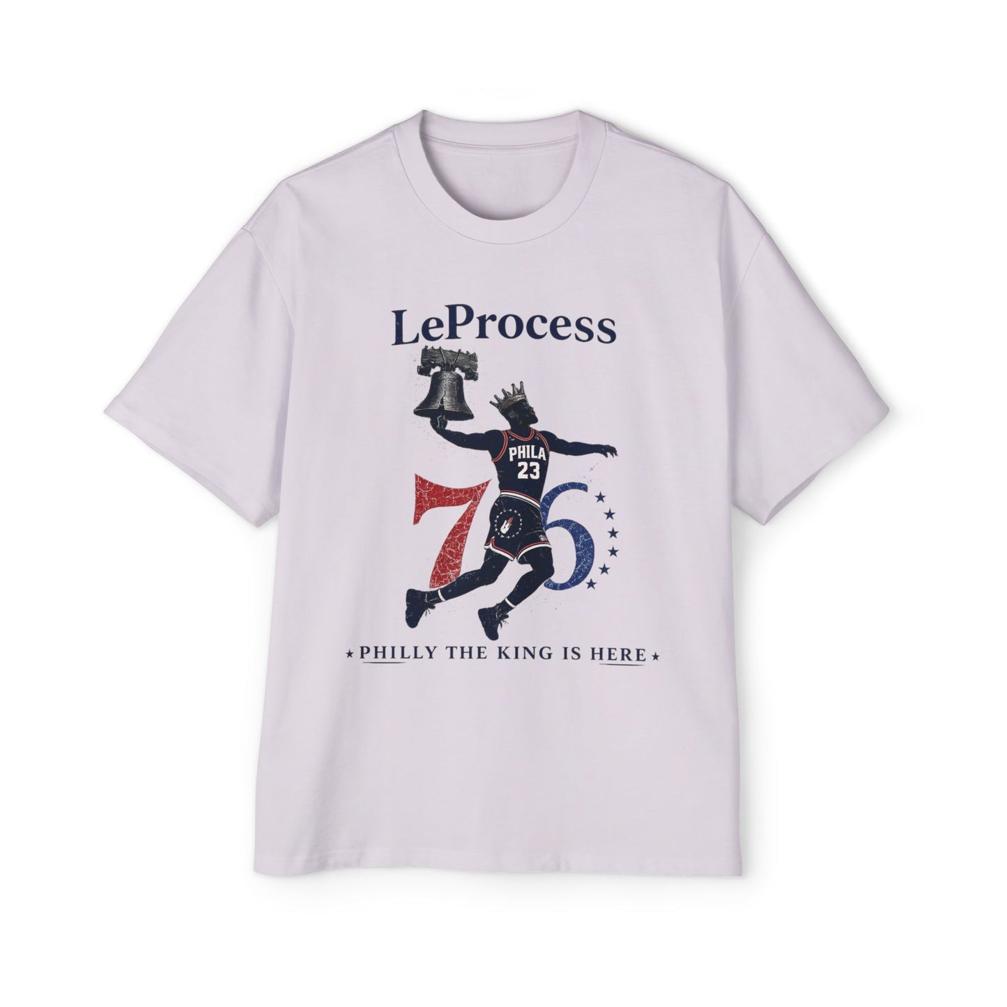 LeProcess™ – Philly The King Is Here | Premium Graphic Tee | Limited Edition Streetwear