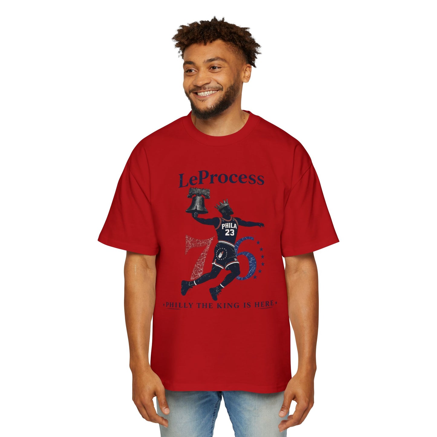 LeProcess™ – Philly The King Is Here | Premium Graphic Tee | Limited Edition Streetwear