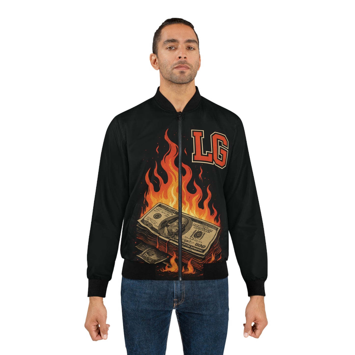 Luxy Gang Paterson Men's Bomber Jacket (AOP)