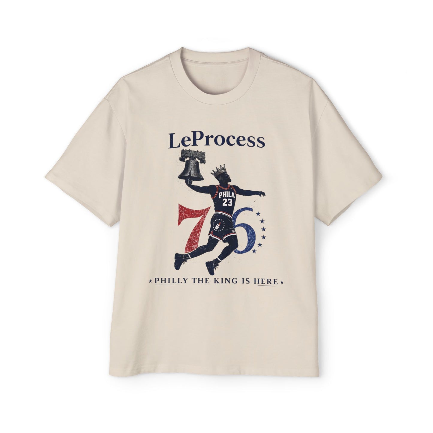 LeProcess™ – Philly The King Is Here | Premium Graphic Tee | Limited Edition Streetwear