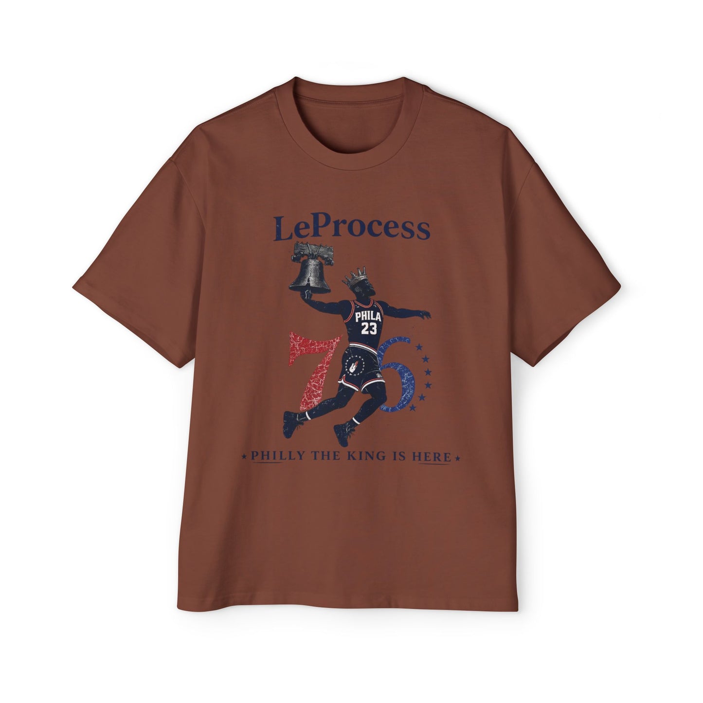 LeProcess™ – Philly The King Is Here | Premium Graphic Tee | Limited Edition Streetwear
