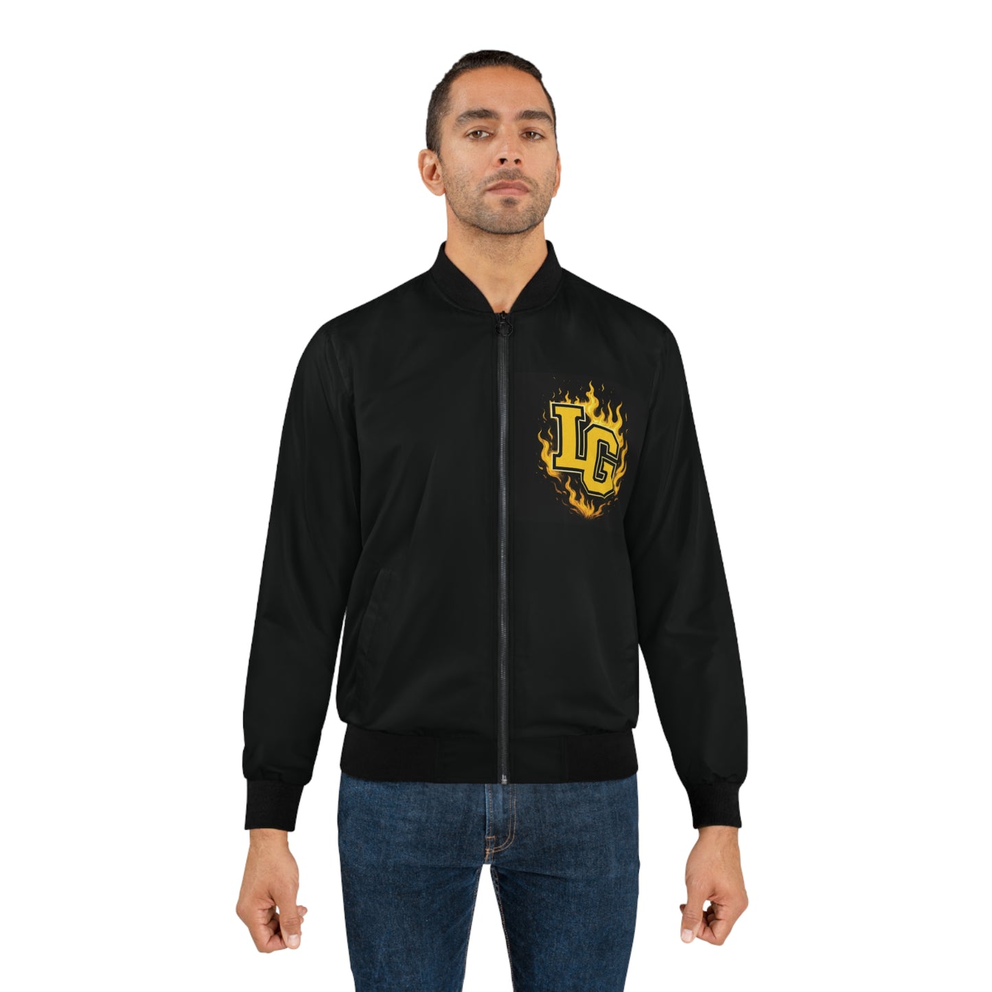 Luxy Gang Jersey City Men's Bomber Jacket (AOP)