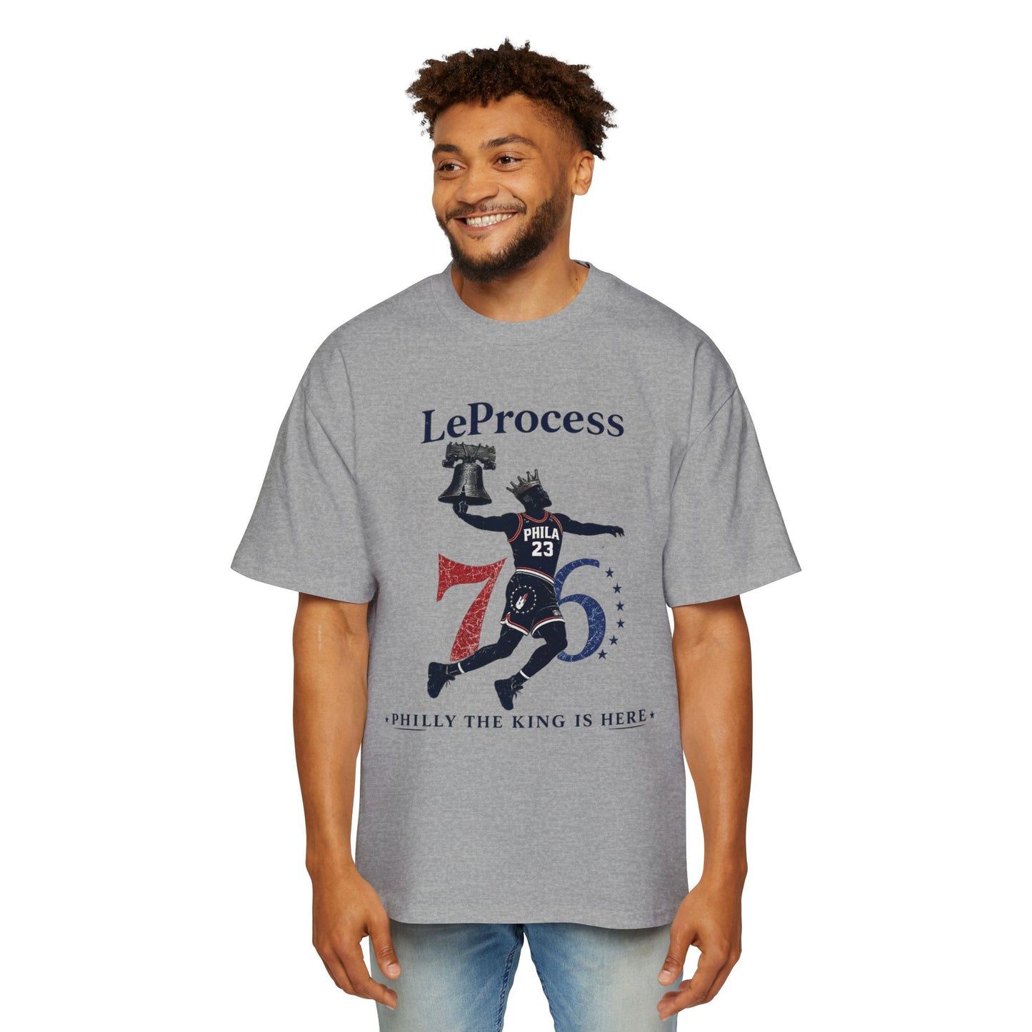 LeProcess™ – Philly The King Is Here | Premium Graphic Tee | Limited Edition Streetwear