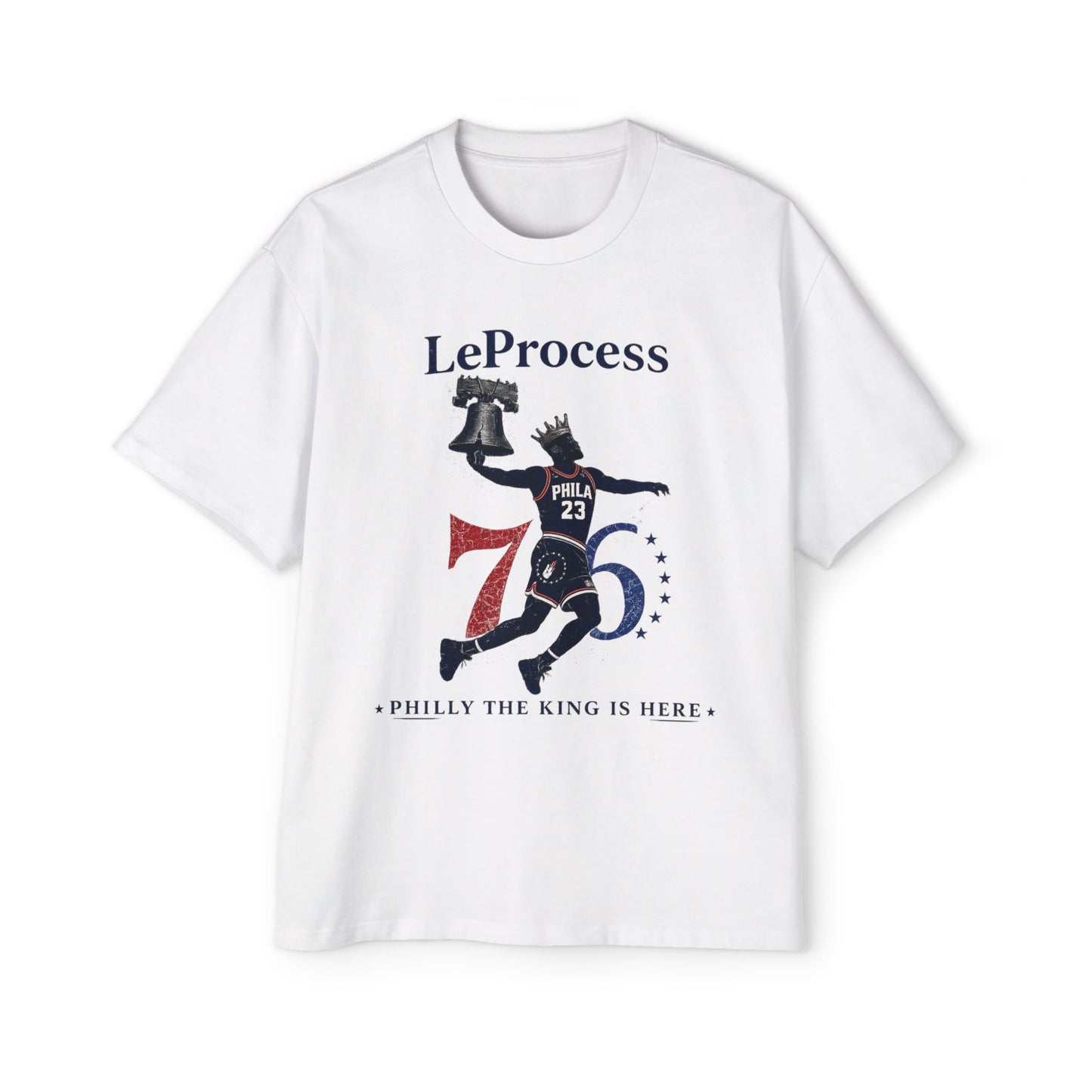 LeProcess™ – Philly The King Is Here | Premium Graphic Tee | Limited Edition Streetwear