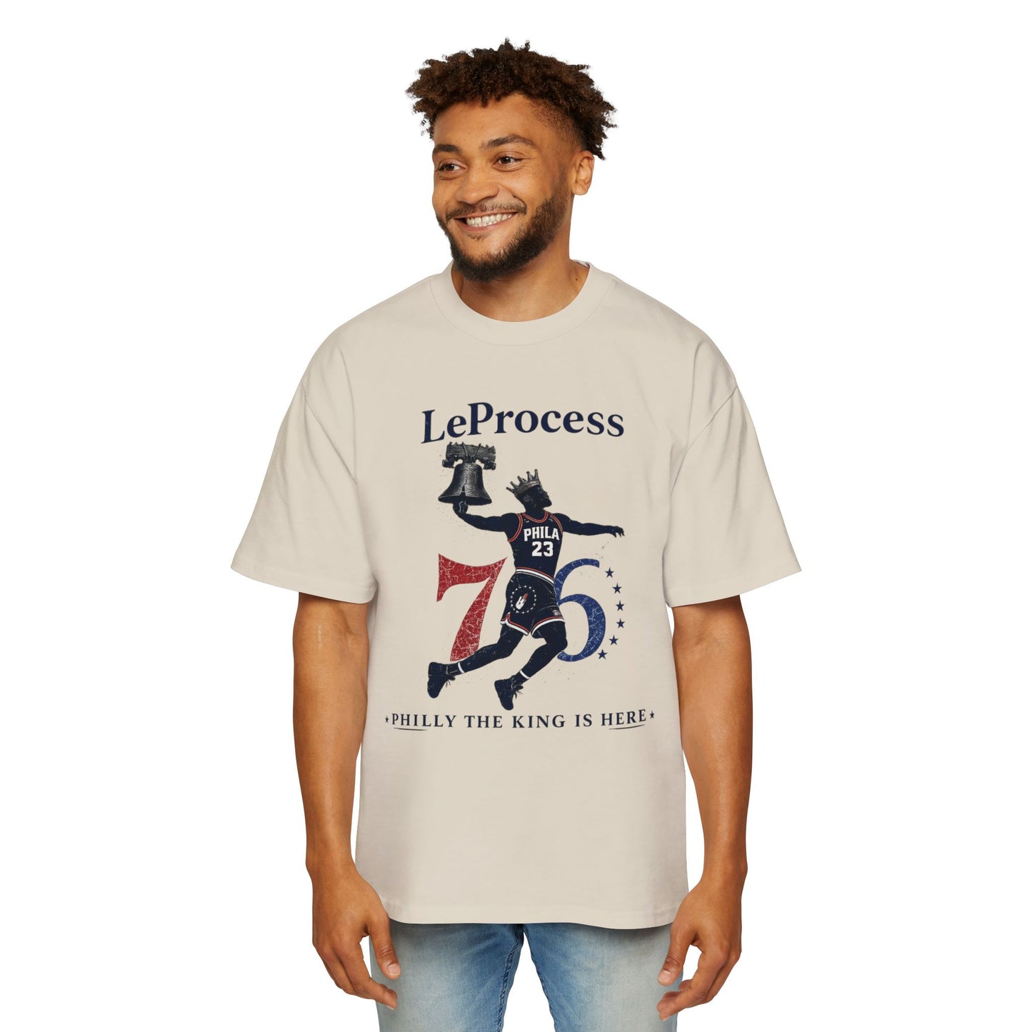LeProcess™ – Philly The King Is Here | Premium Graphic Tee | Limited Edition Streetwear