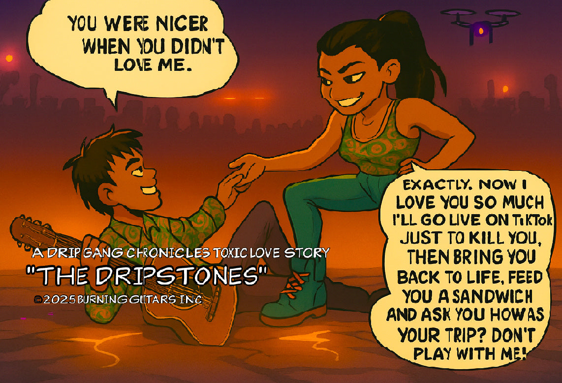 The Dripstones Book 1 "Vinyl Wars" Written by Smiley "Drip God" Jonez